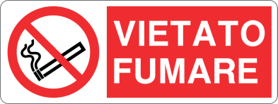 Cartello vietato fumare 131