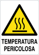 Cartello temperatura pericolosa 2054