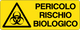 Cartello pericolo rischio biologico 2337