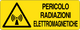 Cartello pericolo radiazioni elettromagnetiche 2375