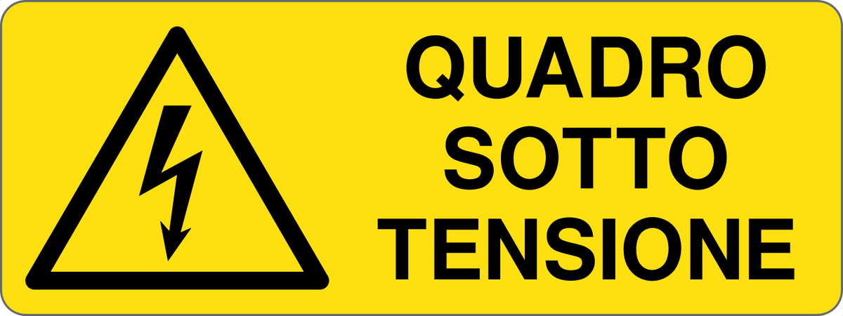 Cartello quadro sotto tensione 264