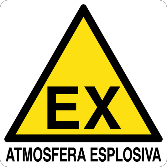 Cartello atmosfera esplosiva 2979