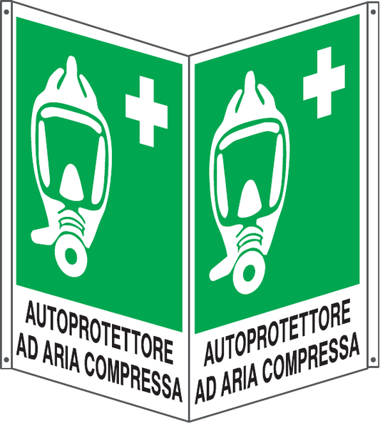 Cartello autoprotettore ad aria compressa 458