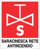 Cartello saracinesca rete antincendio 548