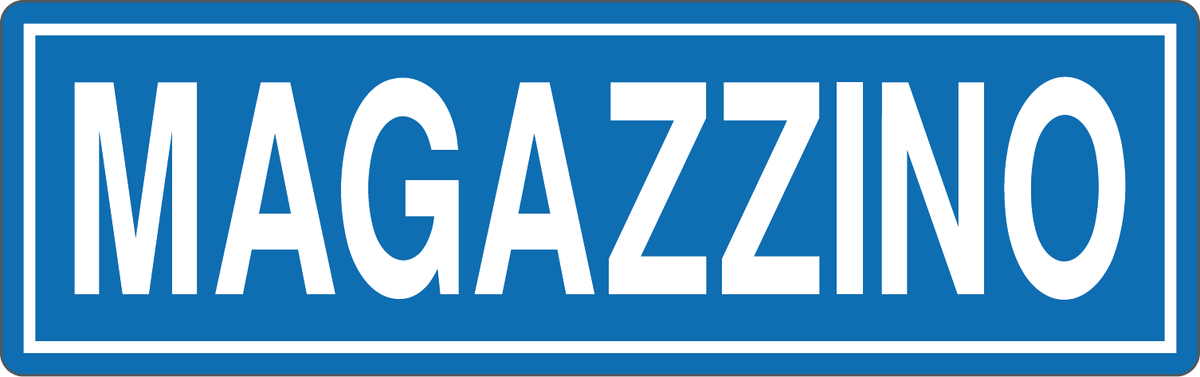 Cartello magazzino 801