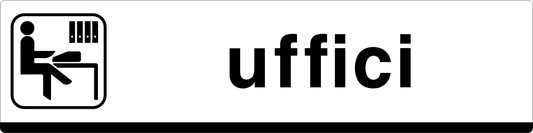 Cartello uffici 865