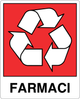 Cartello farmaci - raccolta differenziata 9107
