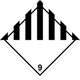 Cartello rischi diversi classe 9 E-66