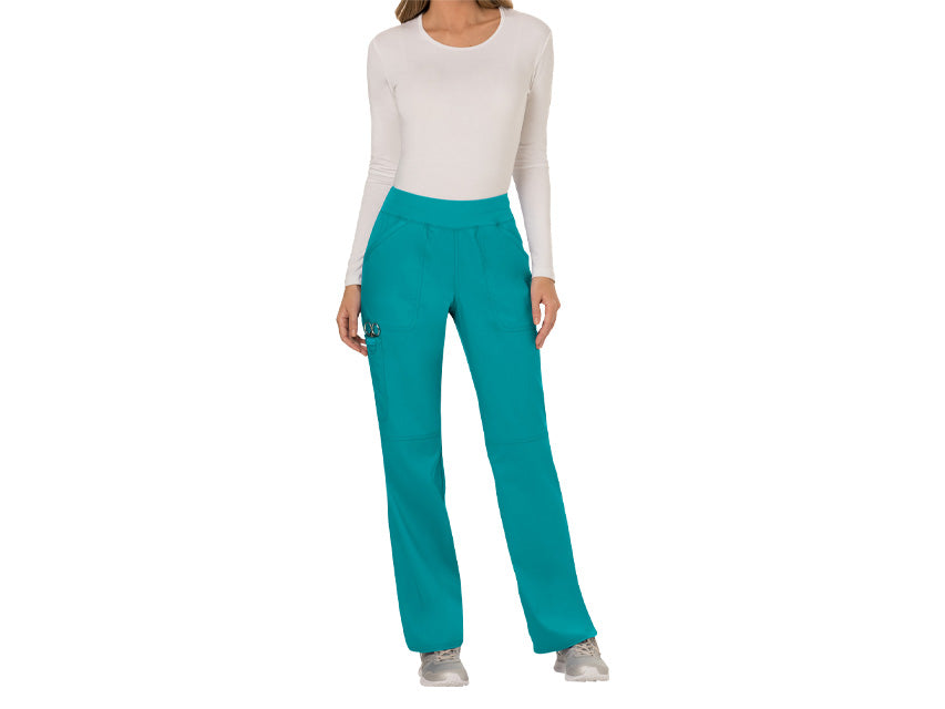 PANTALONI PULL-ON CHEROKEE REVOLUTION - donna M - foglia di tè