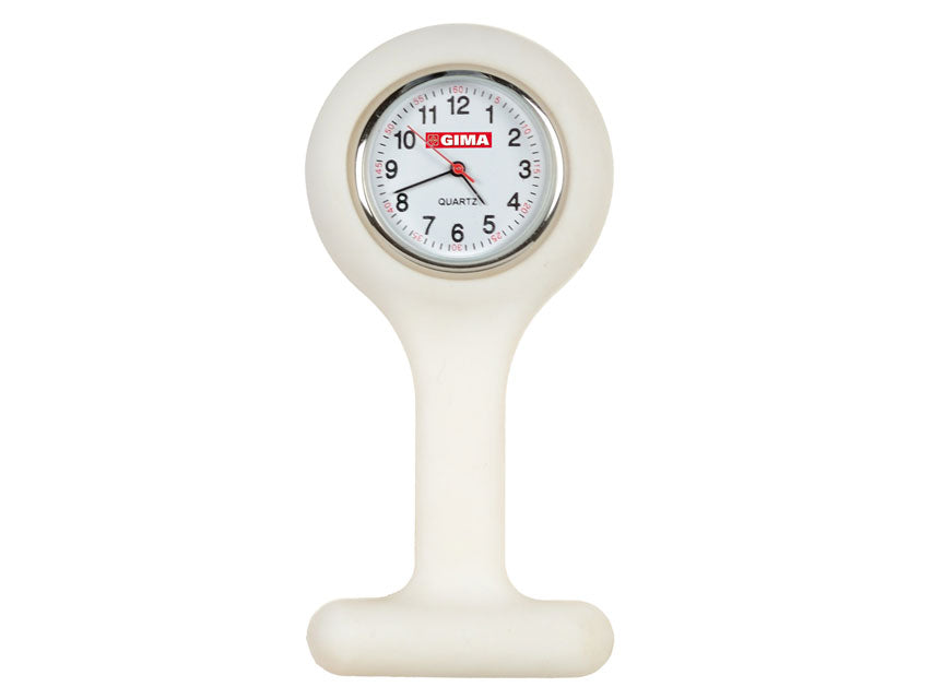 RELOJ DE ENFERMERA - redondo - blanco