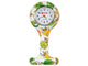 RELOJ DE ENFERMERA - redondo - estampado de oruga