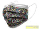 GISAFE MASCHERINA CHIRURGICA FILTRANTE 98% 3 VELI tipo IIR con elastici - adulti - peace - flowpack