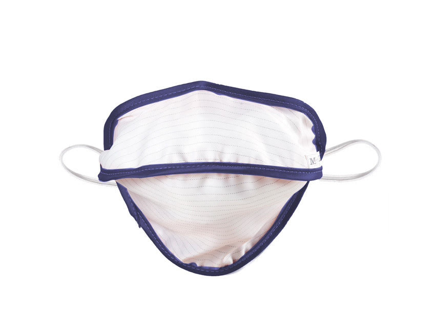 MASCARILLA REUTILIZABLE MYCROCLEAN JUNIOR/ ADULT SMALL BFE 99,8% - blanco/azul