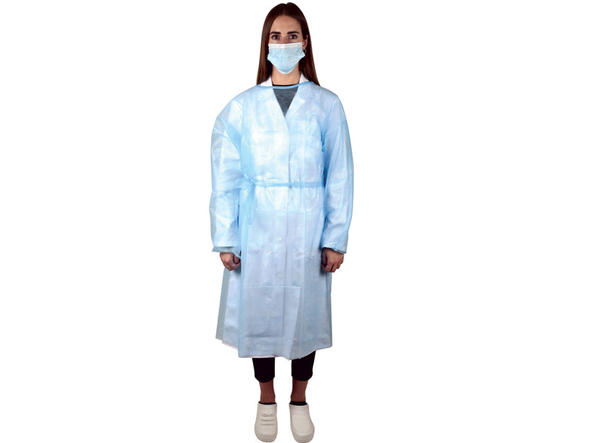 BATA DESECHABLE 25g/m2 120x150 cm - talla L - no esterilizada