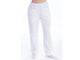 PANTALONES - algodón/poliéster - unisex - talla S blanco