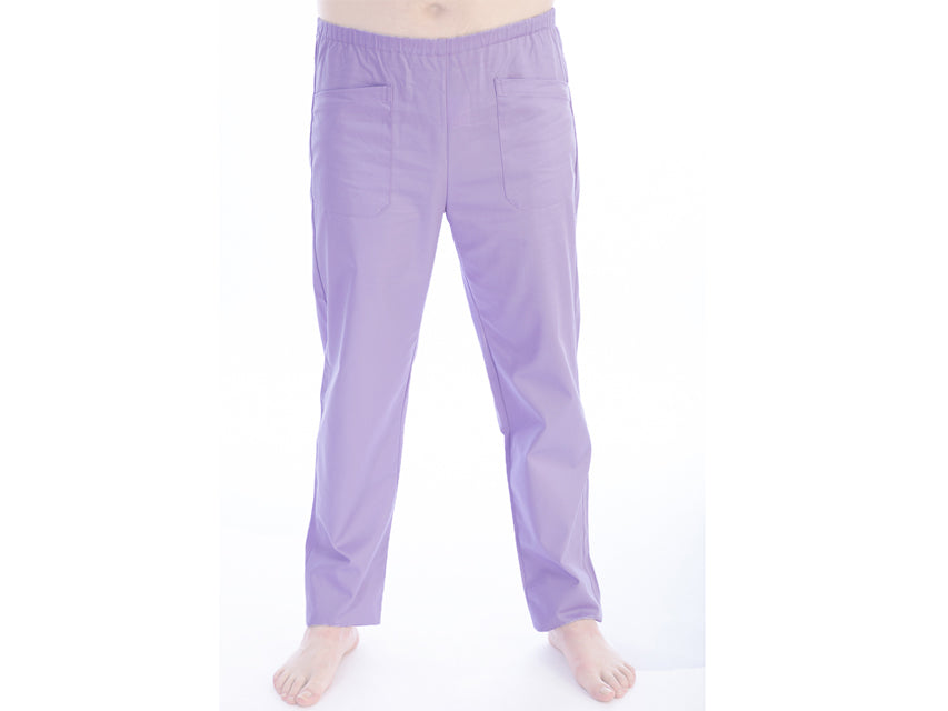 PANTALONI - cotone/poliestere - unisex - taglia M viola