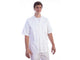 CHAQUETA CON BOTONES-algodón/pol.-unisex L blanco