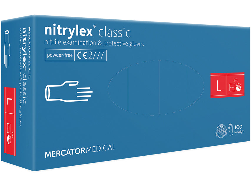 GUANTES DE NITRILO NITRYLEX CLASSIC - grandes