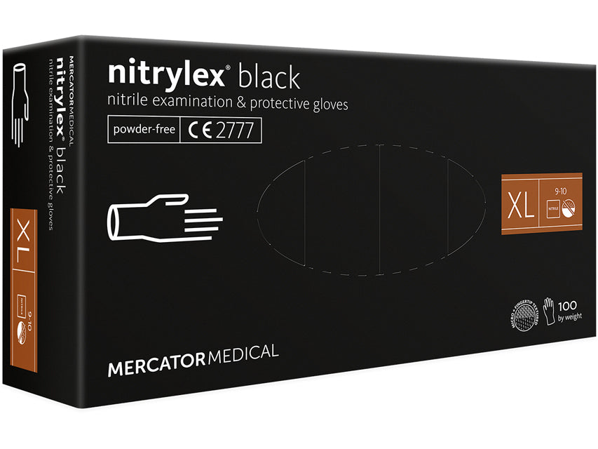 GUANTI NITRILE NITRYLEX BLACK - extra large