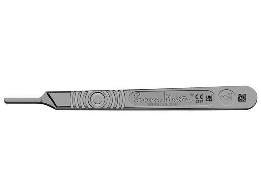 MANICO PORTALAME SWANN-MORTON ACCIAIO INOX N. 3 con CE e UKCA