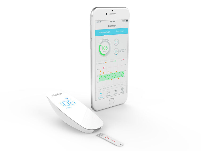 GLUCOMETRO iHEALTH BG5 - senza strisce