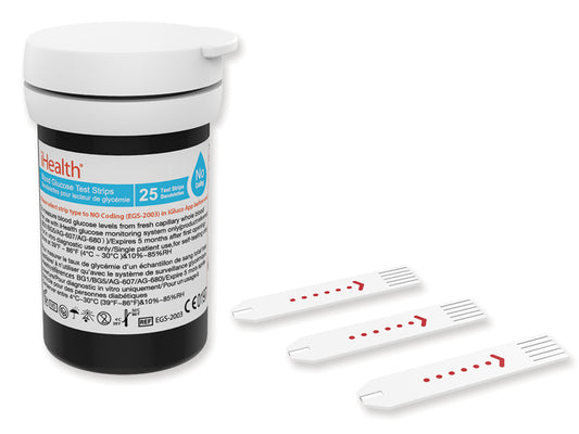 TIRAS DE GLUCOSA iHEALTH para 23509,23510,23514