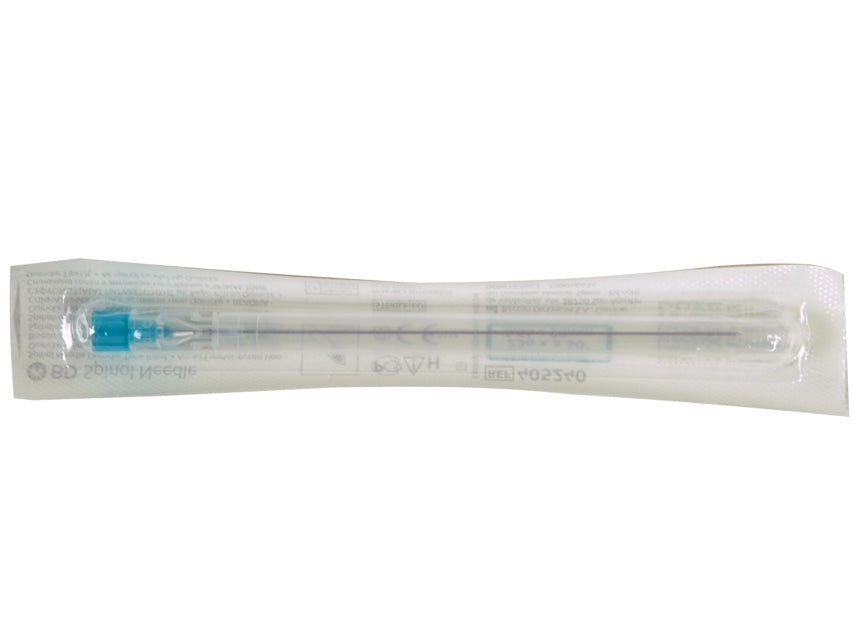 BD AGUJAS QUINCKE 23G - 0,64x90 mm - turquesa