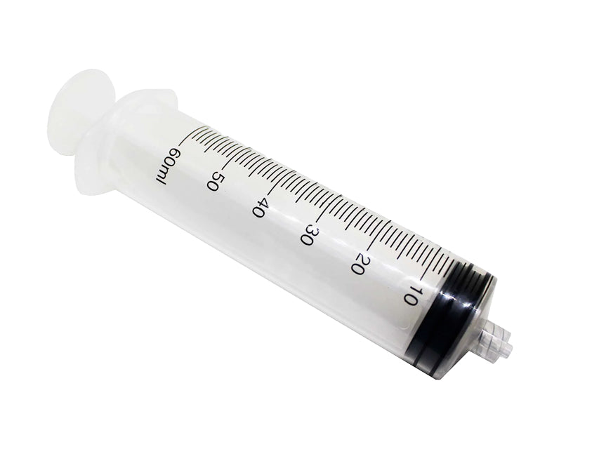 SIRINGA 3 PEZZI SENZA AGO - 60 ml LLC