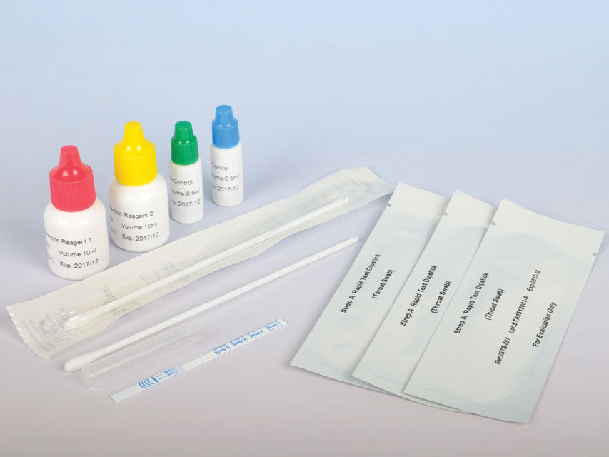 TEST STREP-A - dual color - striscia