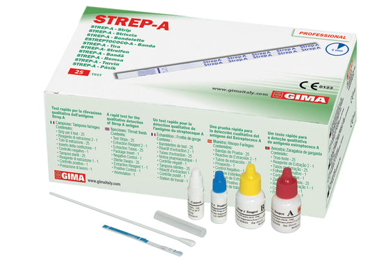TEST STREP-A - streptococco - striscia