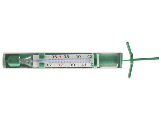TERMOMETRO ECOLOGICO GIMA con lente di ingrandimento e shaker
