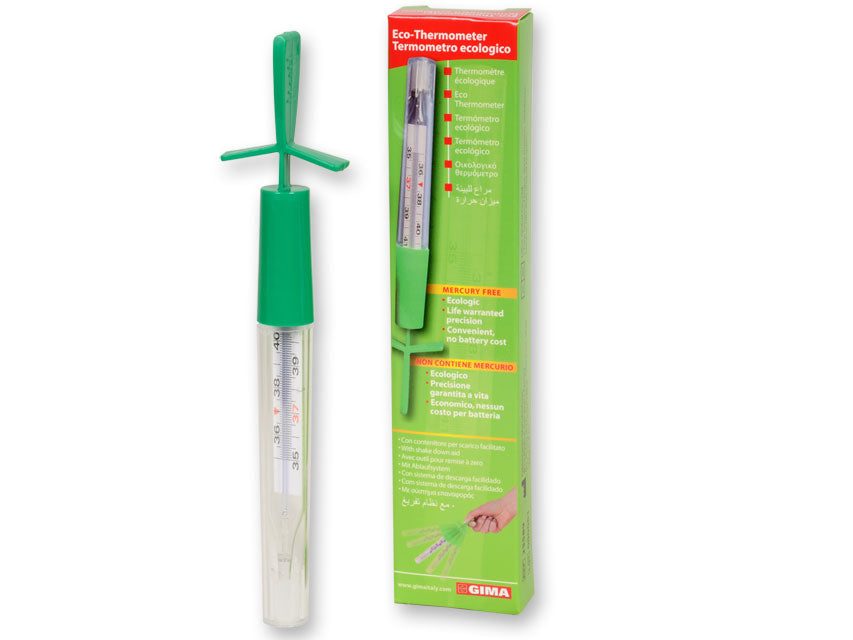TERMOMETRO ECOLOGICO GIMA con shaker
