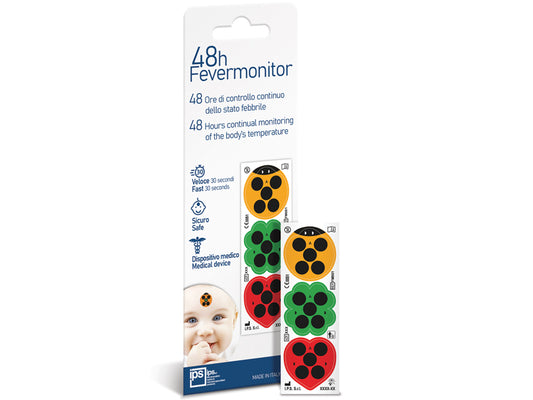 TERMOMETRO FEVER MONITOR 48 ore - blister da 3 pezzi