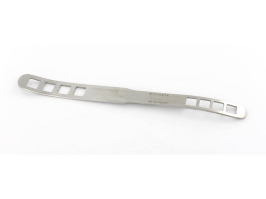 DEPRESOR DE LENGUA BRUENING - acero inoxidable, con ventana
