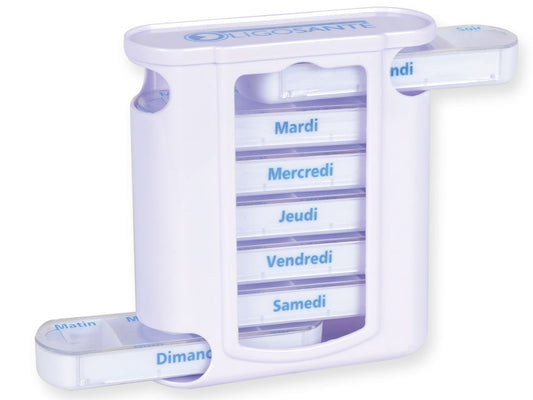 TORRE SEMANAL PILBOX x4 - Inglés/Francés