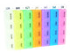 PORTAPILLOLE SETTIMANALE x4 EASY - francese