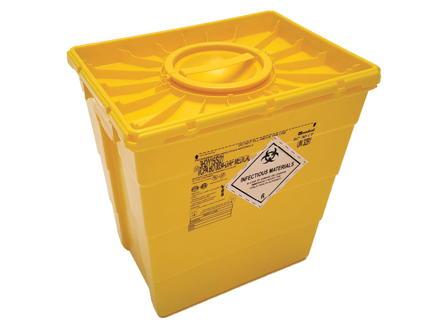 CONTENEDOR DE RESIDUOS 30 litros - doble tapa