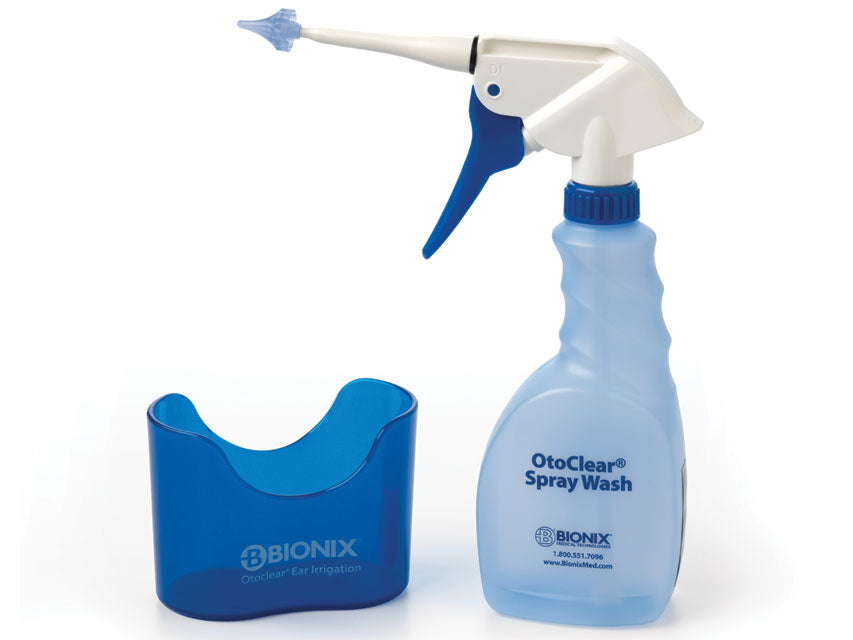 KIT D'IRRIGAZIONE AURICOLARE PER LAVAGGIO SPRAY OTOCLEAR - bottiglia da 500 ml