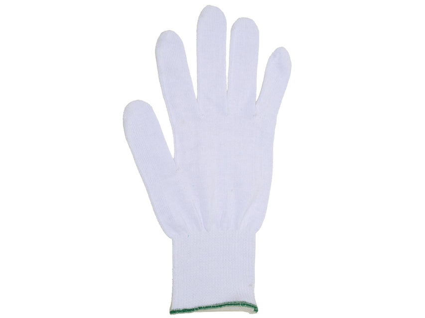 GUANTES DE ALGODÓN - talla 7.5 - blanco
