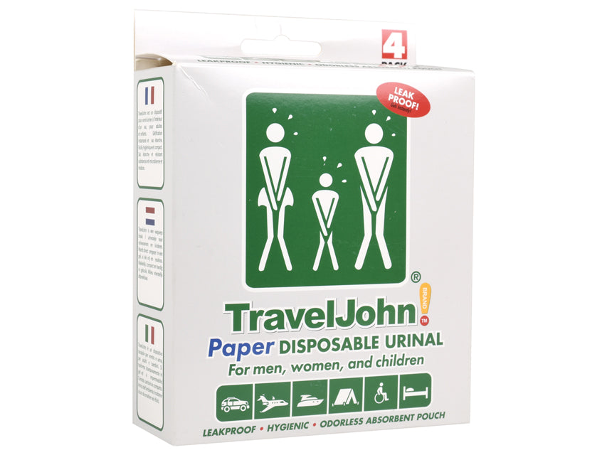 TRAVELJOHN WC PORTATILE IN CARTA - 800 cc