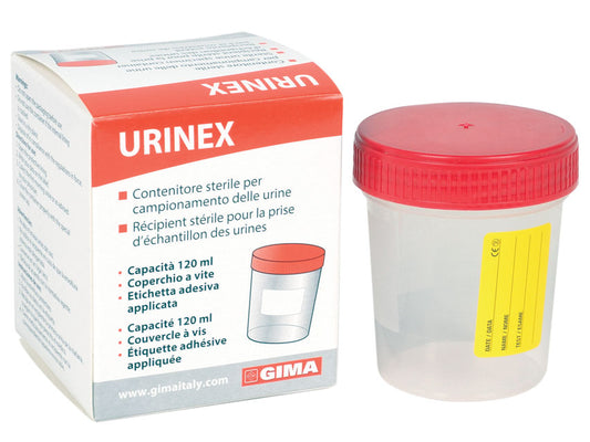 CONTENITORE URINE 120 ml - scatola singola - sterile