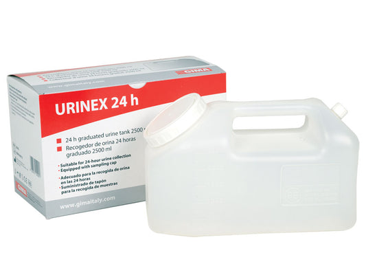 TANICA URINE 24 ORE 2500 ml - scatola singola