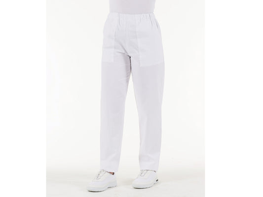 PANTALONI COTONE - bianchi - XL