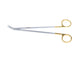 FORBICI DEBAKEY POTTS SMITH C.T.-19 cm- ang.45°