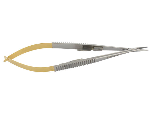 PORTA AGHI CASTROVIEJO C.T. RETTO - 14 cm - punte lisce