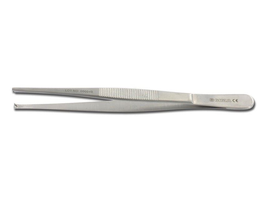 PINZA QUIRÚRGICA - 12 cm, 1x2 dientes