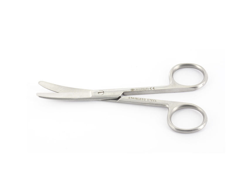 TIJERAS CURVAS - puntas romas - 11,5 cm