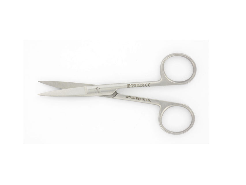 TIJERAS RECTAS - puntas afiladas - 11,5 cm