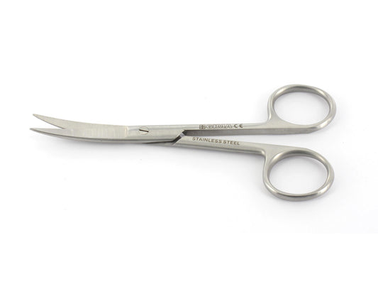 FORBICI CURVE - punte acute - 11,5 cm