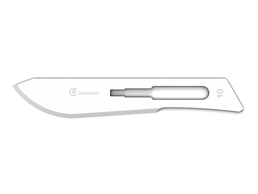 LAME GIMA INOX N. 10 STERILI